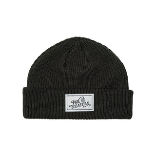 P&S Cable Beanie - Coal Black