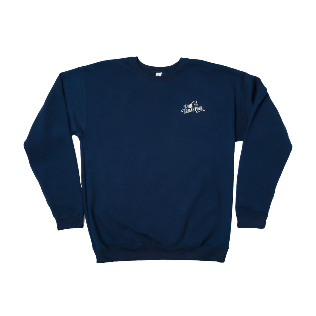 P&S Sweater - Midnight Blue – Phil & Sebastian Coffee Roasters